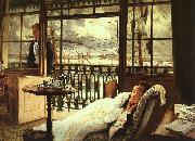 James Tissot A Passing Storm Norge oil painting reproduction